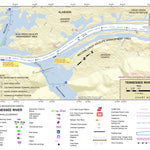 US Army Corps of Engineers Tennessee River Chart 59 - Raccoon Creek digital map