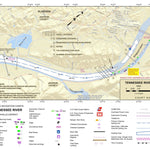 US Army Corps of Engineers Tennessee River Chart 61 - Long Island Creek & Bridgeport, AL digital map