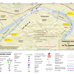 US Army Corps of Engineers Tennessee River Chart 62 - South Pittsburg, TN digital map