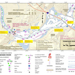 US Army Corps of Engineers Tennessee River Chart 63 - Nickajack Dam; Sequatchie River digital map