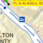 US Army Corps of Engineers Tennessee River Chart 66 - Williams Island digital map