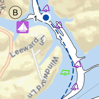 US Army Corps of Engineers Tennessee River Chart 72 - Sale Creek digital map