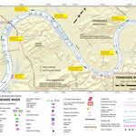 US Army Corps of Engineers Tennessee River Chart 75 - Washington Ferry & Breedenton digital map