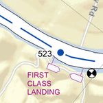 US Army Corps of Engineers Tennessee River Chart 75 - Washington Ferry & Breedenton digital map