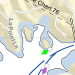 US Army Corps of Engineers Tennessee River Chart 76 - Watts Bar Dam digital map