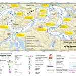 US Army Corps of Engineers Tennessee River Chart 85 - Callager Creek & Concord, TN digital map