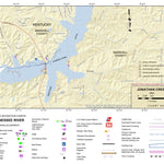 US Army Corps of Engineers Tennessee River Chart 89 - Jonathan Creek digital map