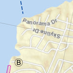 US Army Corps of Engineers Tennessee River Chart 90 - Blood River digital map