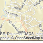 US Army Corps of Engineers Tennessee River Chart 90 - Blood River digital map