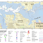 US Army Corps of Engineers Tennessee River Chart 91 - Big Sandy River digital map