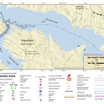 US Army Corps of Engineers Tennessee River Chart 92 - West Sandy Creek; Big Sandy River digital map