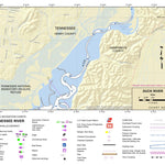 US Army Corps of Engineers Tennessee River Chart 93 - Duck River digital map