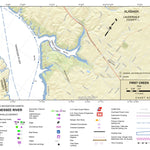 US Army Corps of Engineers Tennessee River Chart 97 - First Creek digital map