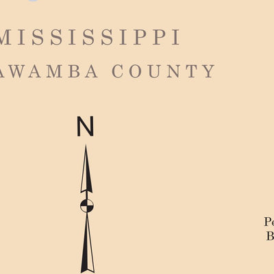 US Army Corps of Engineers Tennessee-Tombigbee Waterway Chart 15: Historic Miles 391-394 digital map