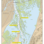 US Army Corps of Engineers Upper Mississippi River Navigation Charts bundle