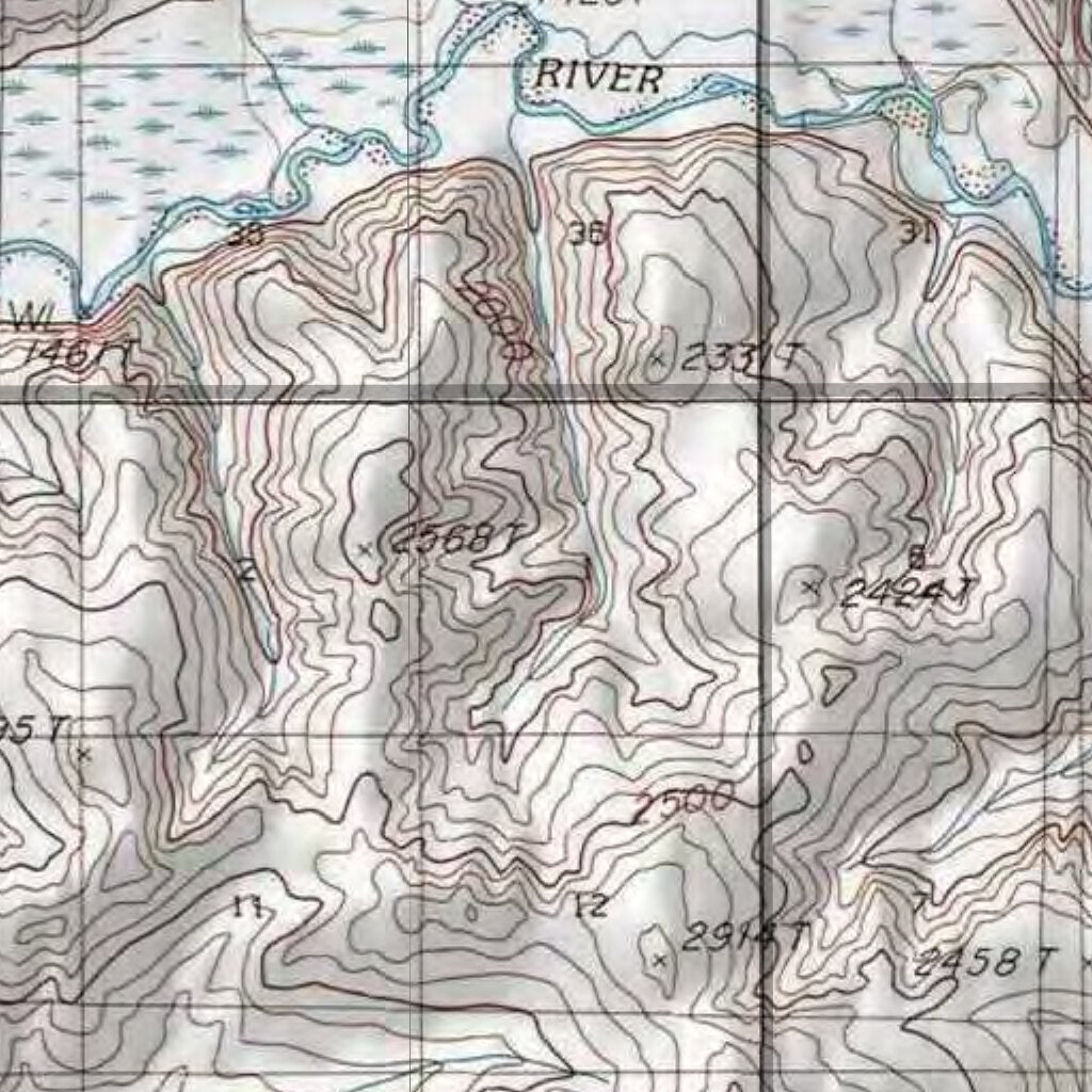 Nwr Map Arctic NWR (ARC-62 - #62 of 73) Map by U.S. Fish & Wildlife Service ...