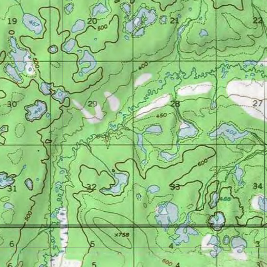 Nwr Map Nowitna NWR (NOW-05 - #5 of 15) Map by U.S. Fish & Wildlife Service ...