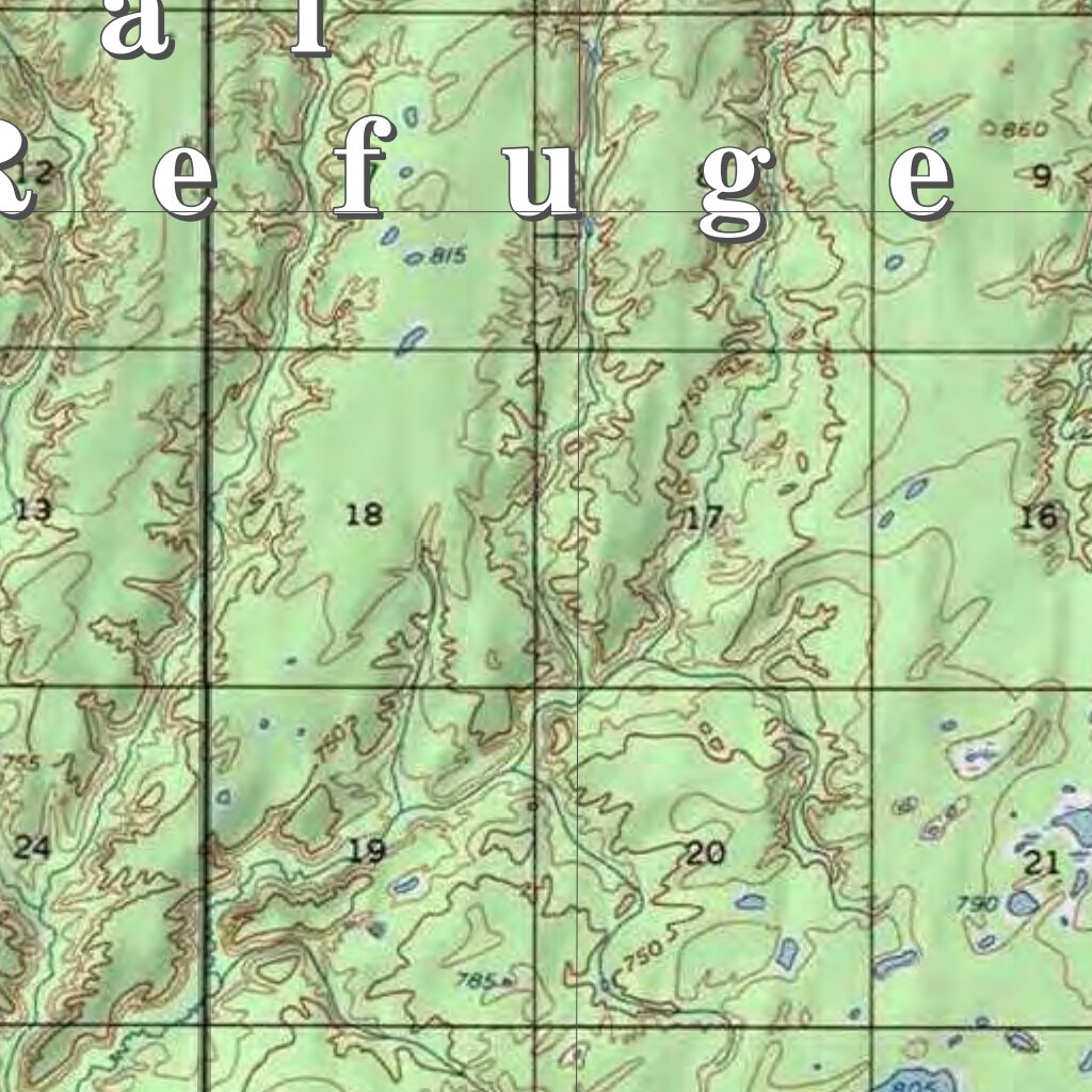 Nwr Map Nowitna NWR (NOW-10 - #10 of 15) Map by U.S. Fish & Wildlife Service ...