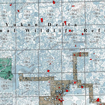 Yukon Delta NWR - 1:250,000 (YKD-15-0152) Preview 3