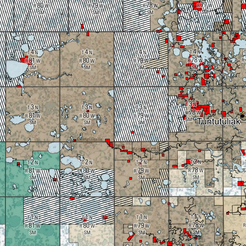 Yukon Delta NWR - 1:250,000 (YKD-15-0153) Map by U.S. Fish & Wildlife ...