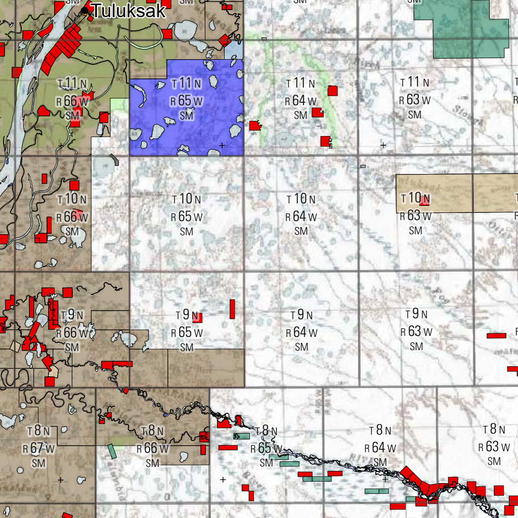 Yukon Delta NWR - 1:250,000 (YKD-15-0154) Map by U.S. Fish & Wildlife ...