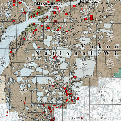 Yukon Delta NWR - 1:250,000 (YKD-15-0154) Preview 3