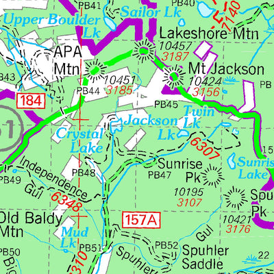 US Forest Service R1 Beaverhead - Deerlodge NF Central East 2013 digital map