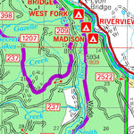 US Forest Service R1 Beaverhead - Deerlodge NF South East 2015 digital map