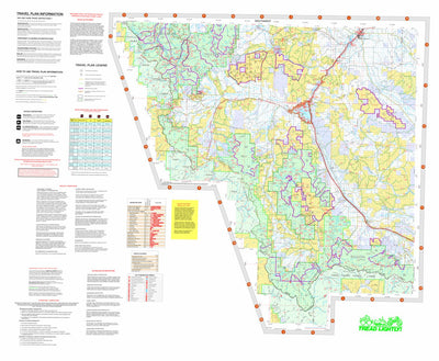 US Forest Service R1 Beaverhead - Deerlodge NF South West 2015 digital map
