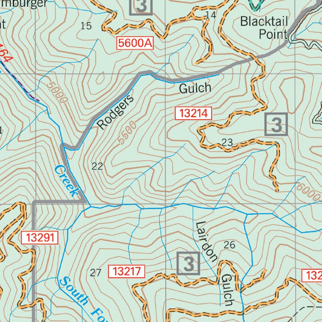 Bitterroot NF - Darby Ranger District Limited Revision 2024 Map by US ...