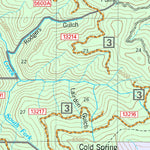 US Forest Service R1 Bitterroot NF Visitor Map Darby RD 2015 digital map