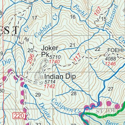 Nez Perce-Clearwater NF - Clearwater NF West 2015 Limited Revision 2024 Preview 3