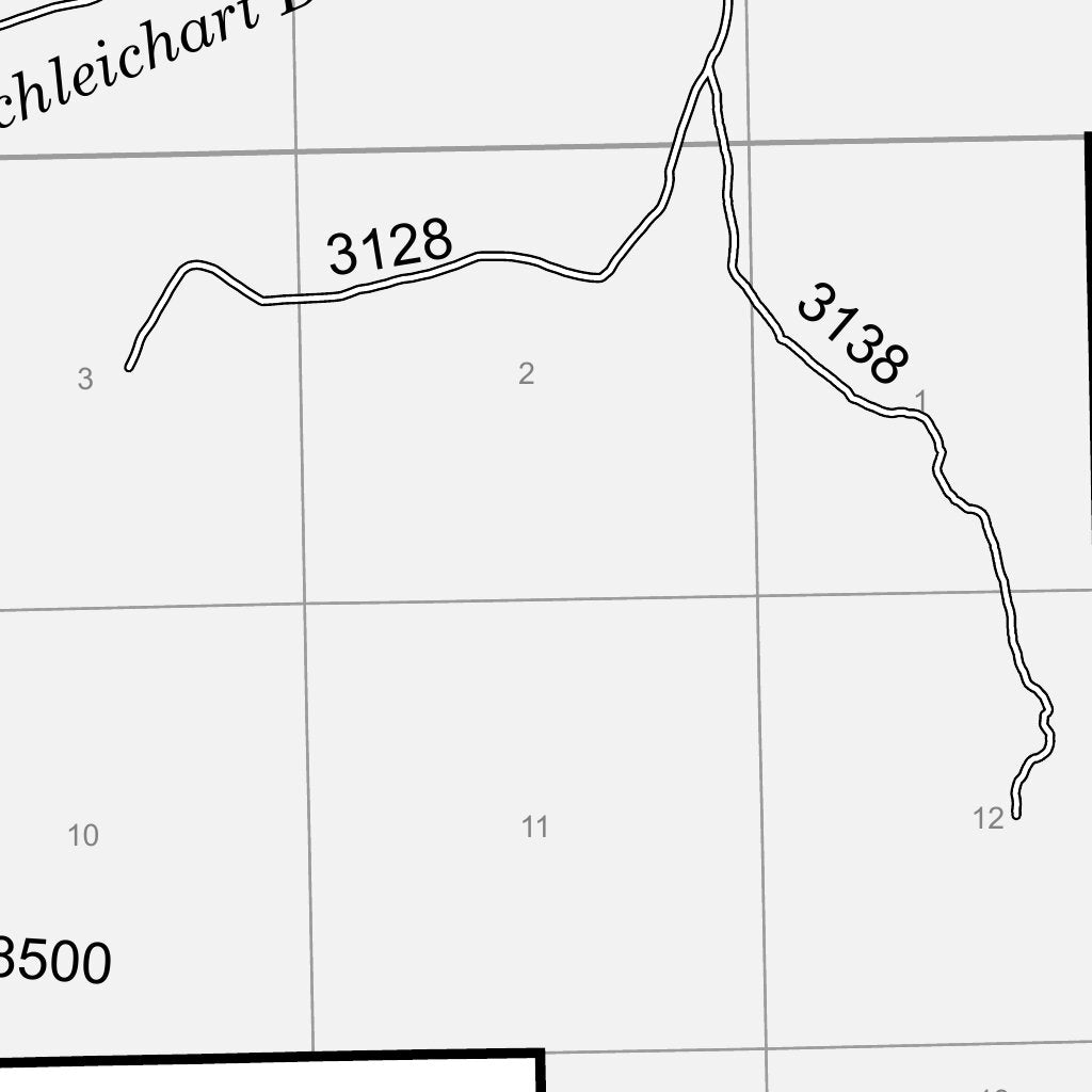 Custer Gallatin NF - Sioux Ranger District - Cave Hills MVUM 2025 Map ...