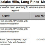 Custer Gallatin NF - Sioux Ranger District - Long Pines MVUM 2025 Preview 3
