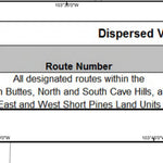 Custer Gallatin NF - Sioux Ranger District MVUM 2025 (South Dakota) Preview 3