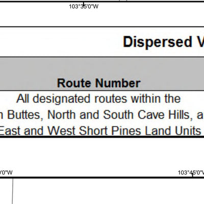 Custer Gallatin NF - Sioux Ranger District MVUM 2025 (South Dakota) Preview 3