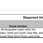 Custer Gallatin NF - Sioux Ranger District - Slim Buttes MVUM 2025 Preview 3