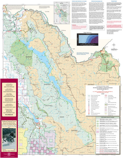 US Forest Service R1 Flathead NF Hungry Horse and Spotted Bear Ranger Districts OSVUM 2013 digital map