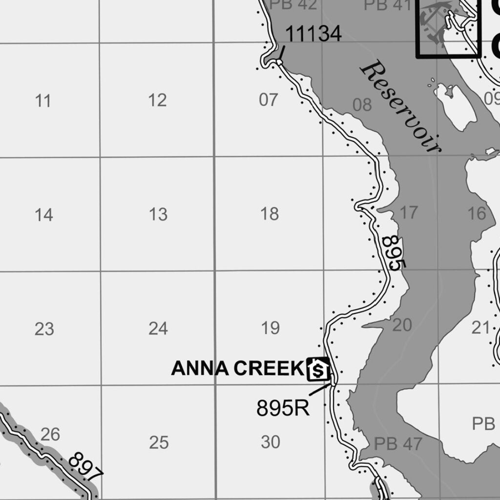 Flathead NF Hungry Horse Ranger District MVUM 2024 Map by US Forest