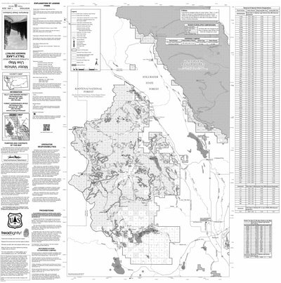 Flathead NF -Tally Lake Ranger District MVUM 2024 Preview 1