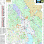 US Forest Service R1 Flathead NF Visitor Map North 2018 digital map