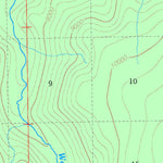 US Forest Service R1 Gallatin NF Visitor Map Central East 2013 digital map