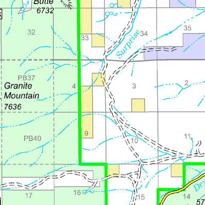 US Forest Service R1 Helena - Lewis and Clark NF Jefferson Division West 2017 digital map