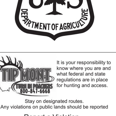 Kootenai NF - Cabinet Ranger District MVUM 2019 Preview 3