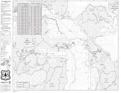 Lolo NF - Missoula Ranger District West MVUM 2020 Preview 1