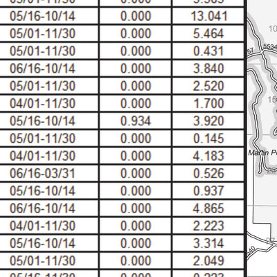 Lolo NF - Missoula Ranger District West MVUM 2020 Preview 3