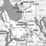 Flathead NF - Swan Lake Ranger District South MVUM 2024 Preview 3