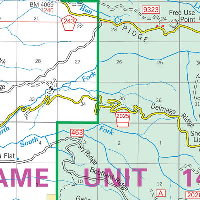 Nez Perce-Clearwater National Forests - Nez Perce NF West 2015 Limited Revision 2024 Preview 2