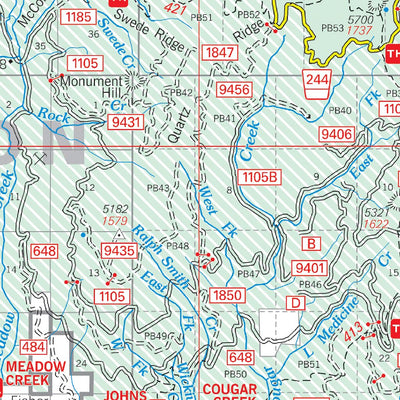 Nez Perce-Clearwater National Forests - Nez Perce NF West 2015 Limited Revision 2024 Preview 3