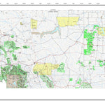 US Forest Service R1 U.S. Forest Service Northern Region Regional Map digital map